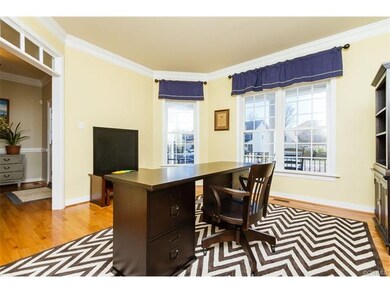 Bright and sunny office.