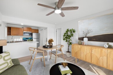 Virtually Staged main living area