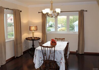 Gorgeous Formal Dining Room with Crown Molding