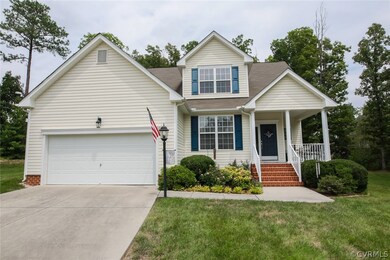 Closer look at front of home