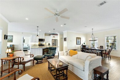 Another view of the open floor plan.