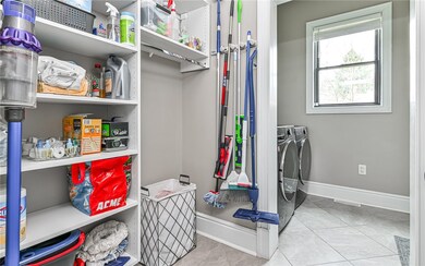 1st floor laundry with a pet washing station!!!