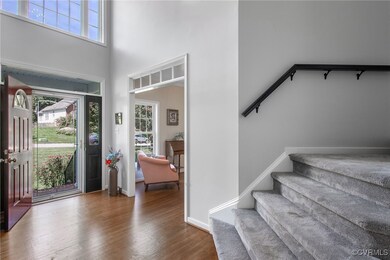 Foyer with tons of natural light