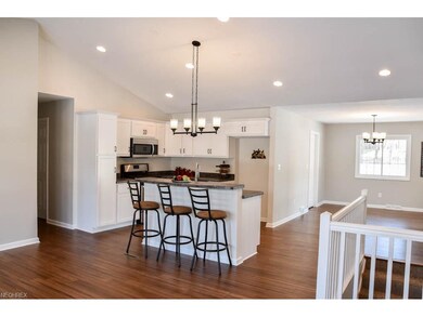 Open concept with vaulted ceilings!