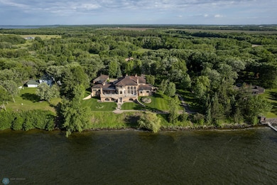 Ariel Lakeside Drone Photo