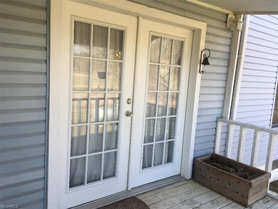 Beautiful French doors in front of house!