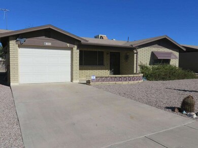 Front of home from side