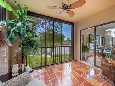 MBR lanai...glassed and screened with peaceful vie