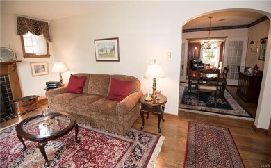 VIEW INTO FORMAL DR & THEN 1ST FLOOR FAMILY ROOM B