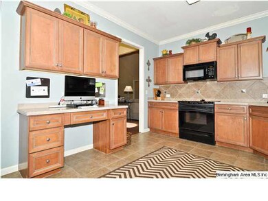 One side of the Kitchen, showing the entrance into