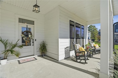 Enchanting front porch