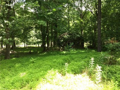 View of Abandoned Building from Back Yard