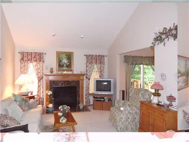 Family Room. Family room with Cathedral Ceiling an