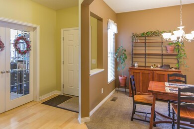 ENTRY WITH DINING RM and DEN VIEWS