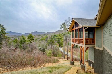 Mountain views from the outdoor spaces