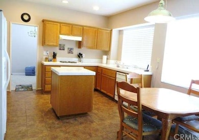Large kitchen nook area in kitchen for informal fa