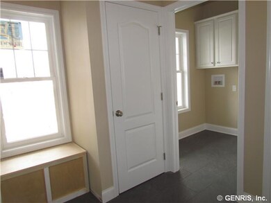 Laundry. Mud room off the garage with custom built