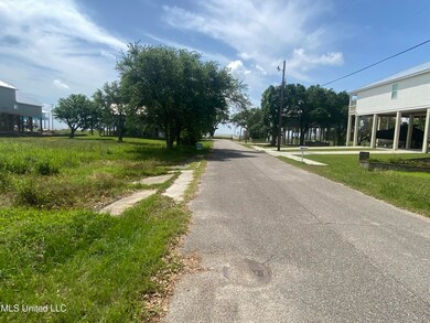 looking down street to beach