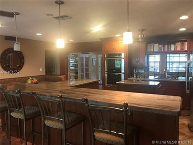 Kitchen with center island