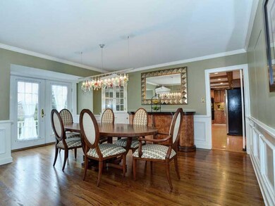 Dining Room. The 17  x 14  formal dining room has 