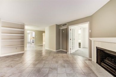 nice living with fireplace for family gathering