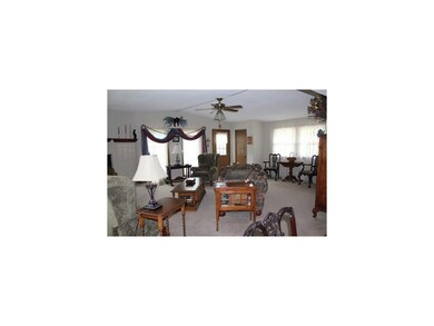 Front entry to living room
