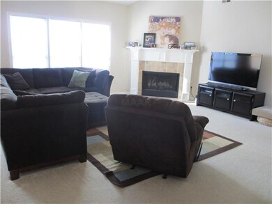 Very spacious greatroom with vaulted ceilings
