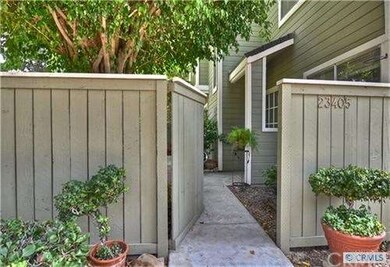 Entry to patio and front door