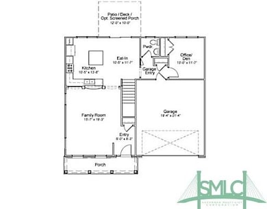 1st Floor Plan.