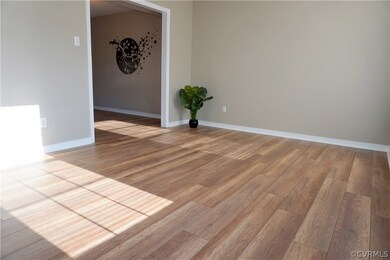 New Laminate Wood in Living Room and Dining Room
