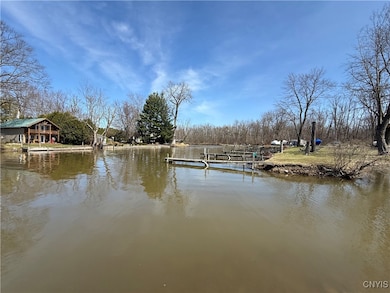 View of Chittenango Creek heading towards Oneida L