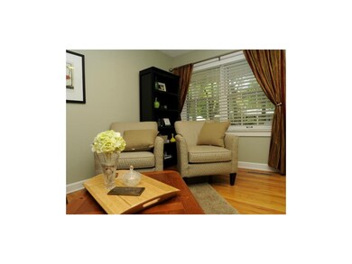 Living Room with Hardwood floors