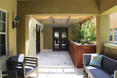 Front courtyard