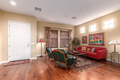 Front Entrance and Living