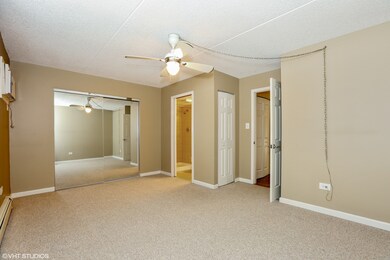 Master bedroom with newer carpet and freshly paint