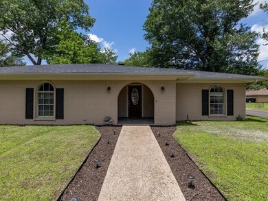 Walk way to front door