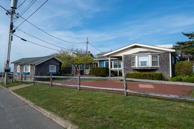 front view looking from the OB harbor side of the road