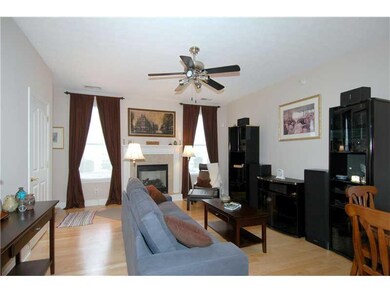 Living Room. Tastefully updated, paddle fan, firep