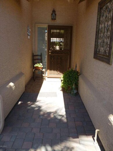 Front Entrance with Security Door