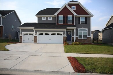 This gorgeous house was built in 2017 by Ryan Home