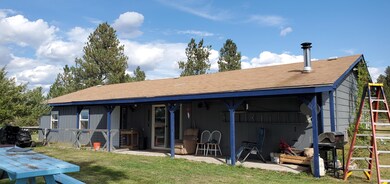Back of house and yard