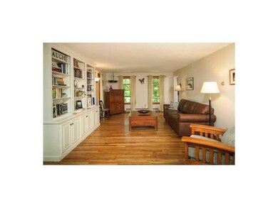 Living Room. Great built-ins