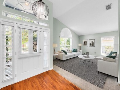 Virtually Staged Living Room