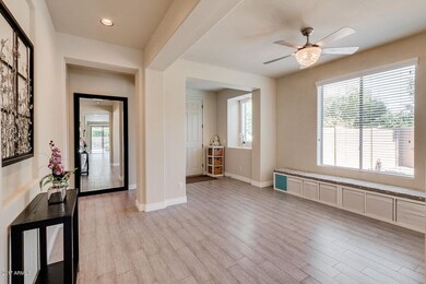 Foyer and Living Room