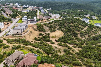Aerial view of residential area