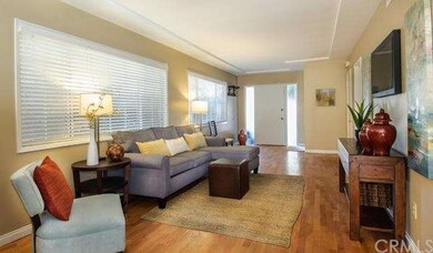 Beautiful Living Room with Oak Flooring
