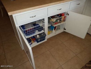 Pullouts in Kitchen