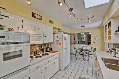 Kitchen with breakfast area