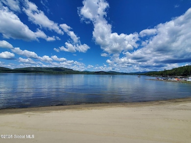 beach looking at igh peaks