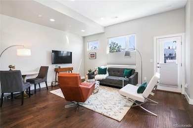 The open main floor plan features engineered wood floors, lots of natural light from east and south windows and access to the main level wrap around deck. Enjoy breakfast, lunch and dinner outside on your private deck.